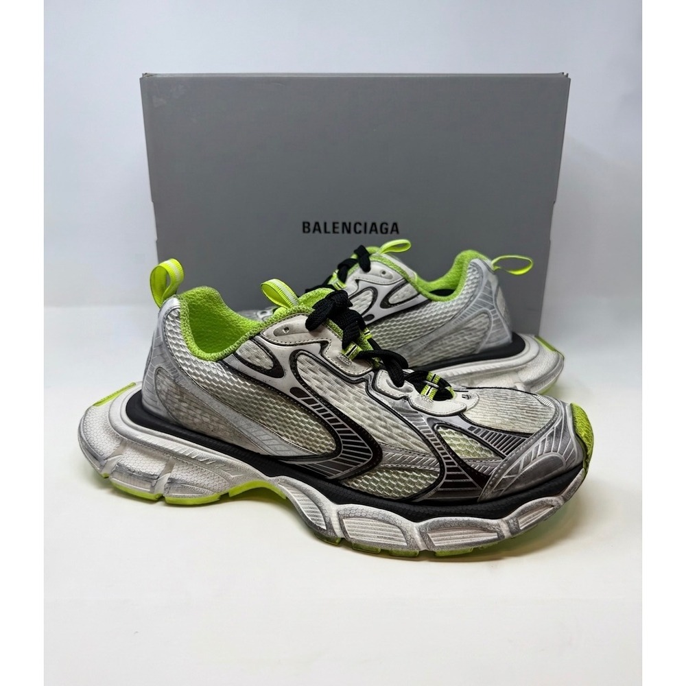 Balenciaga 3XL Sneaker White/Fluo Yellow Size 13 US 46 EU